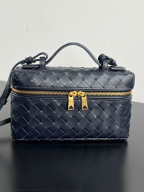 BV original calfskin bang bang vanity case 789109 nocturnal