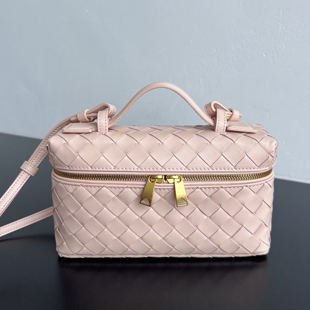 BV original calfskin bang bang vanity case 789109 cameo