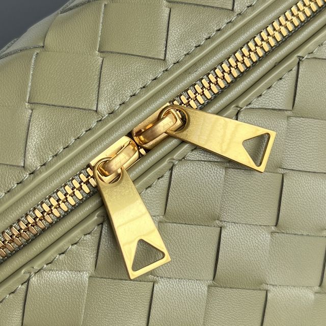 BV original calfskin bang bang vanity case 789109 travertine