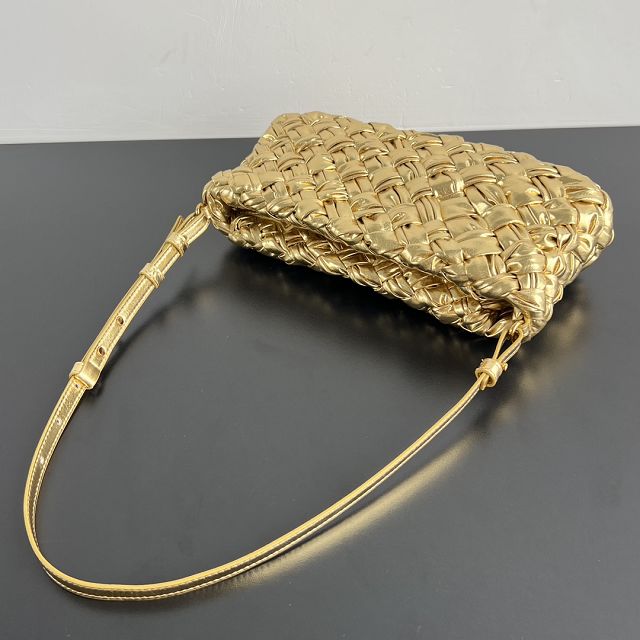 BV original calfskin cha-cha shoulder bag 785780 gold