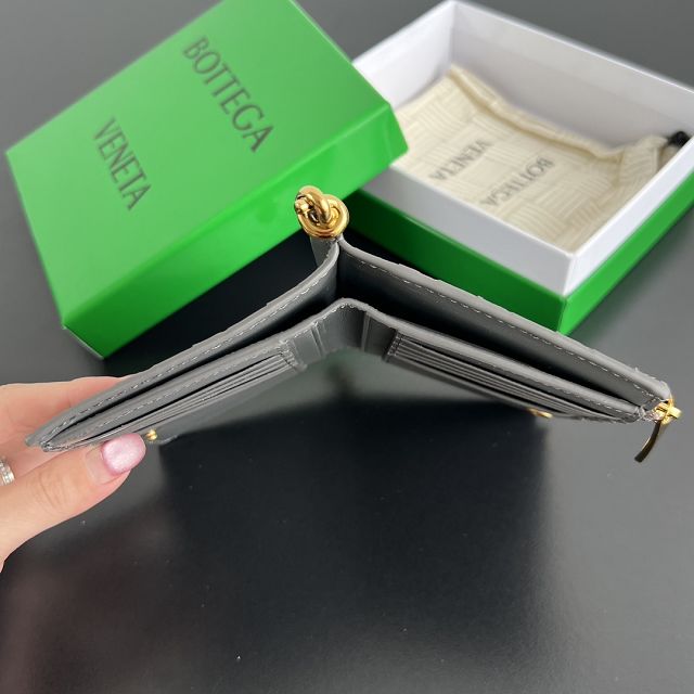 BV original calfskin solstice business card case 806078 