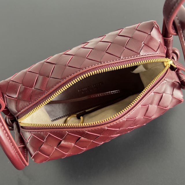 BV original lambskin loop top handle bag 796615 barolo