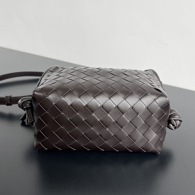 BV original lambskin loop top handle bag 796615 fondant