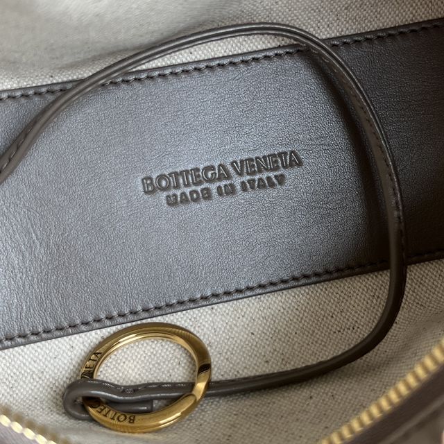 BV original lambskin loop top handle bag 796615 pinecone