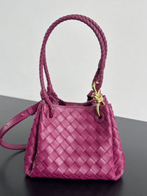 BV original lambskin small campana bag 796569 cinnabar