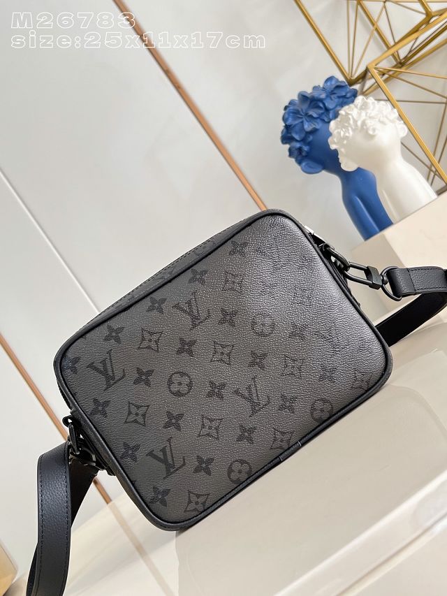 Louis vuitton original monogram eclipse nil city bag M26783 black