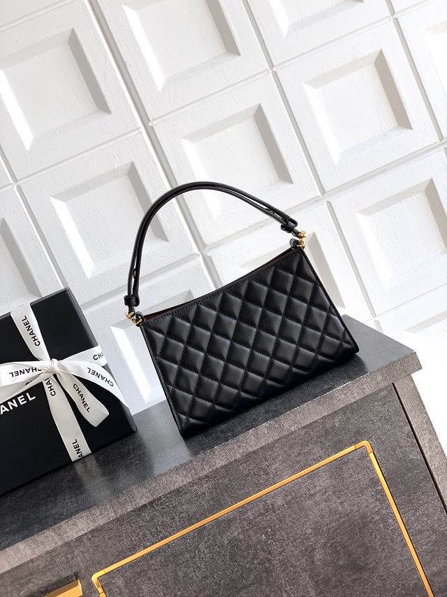 CC original lambskin shoulder bag AS6045 black