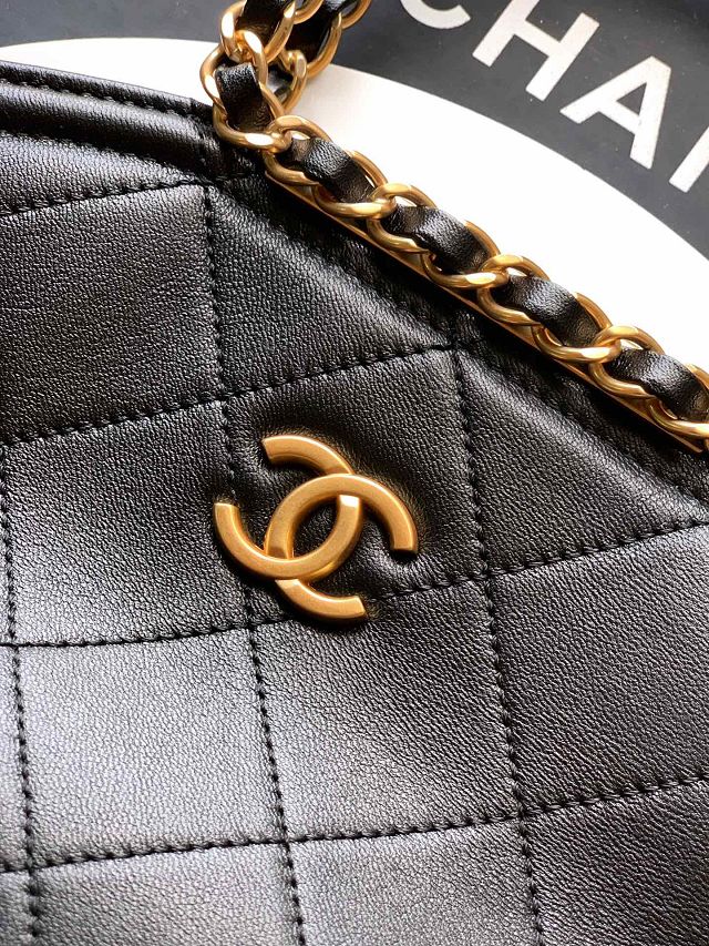 CC original calfskin small handbag AS5895 black