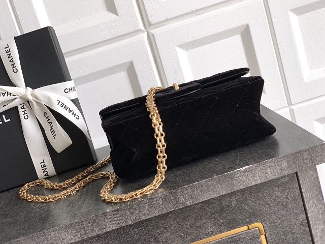 CC original velvet small 2.55 flap bag AS0874 