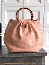 CC original lambskin medium hobo bag AS6010 pink