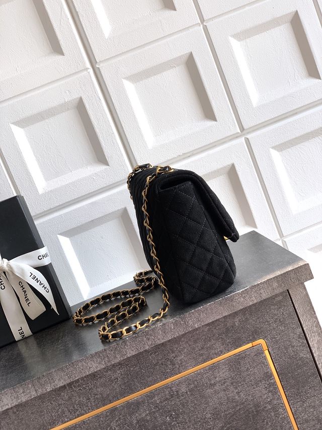 CC original suede calfskin small flap bag AS5991