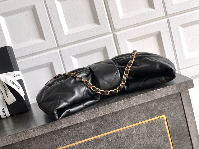 CC original lambskin large handbag AS5851 black