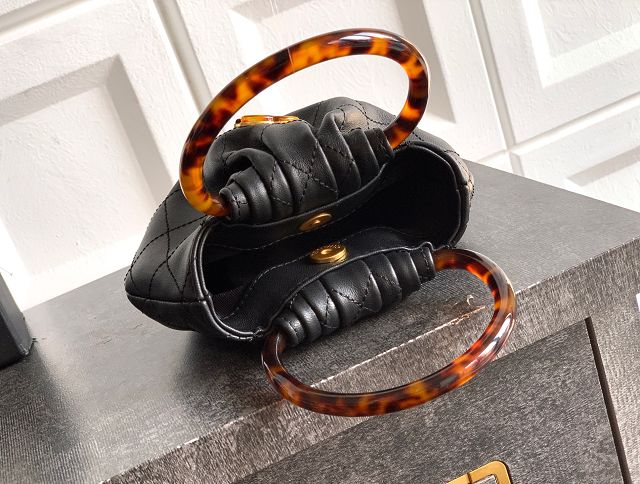 CC original lambskin mini pouch AP4981 black