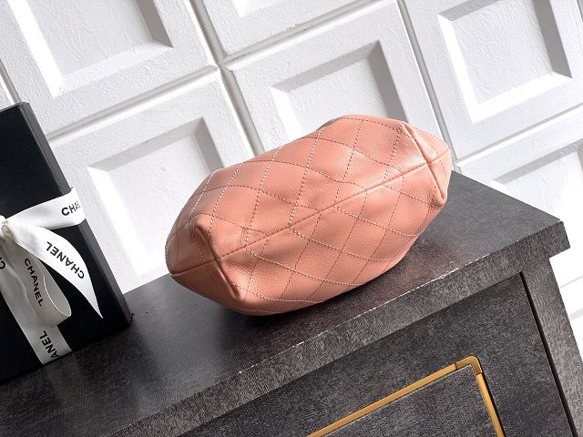 CC original lambskin small hobo bag AS6022 pink