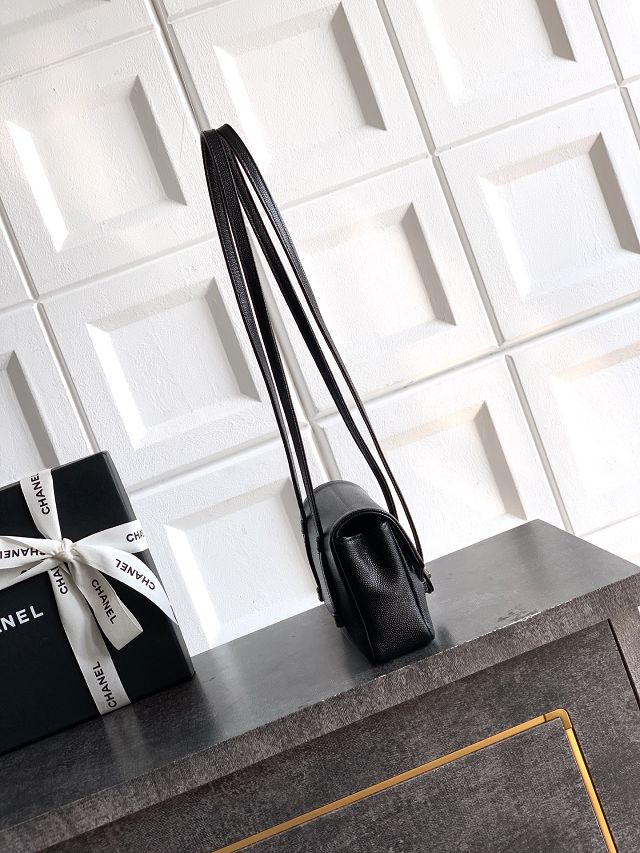 CC original grained calfskin clutch AP5068 black