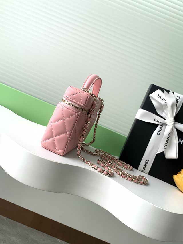 CC original lambskin vanity with chain AP4385 grey