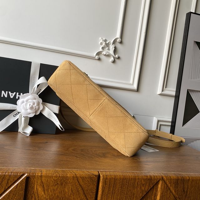 CC original suede calfskin hobo bag AS5883 brown