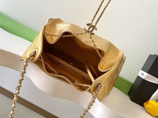 CC original grained calfskin 25 medium handbag AS5311 gold