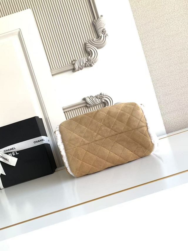 CC original lambskin 25 small handbag AS5293 apricot