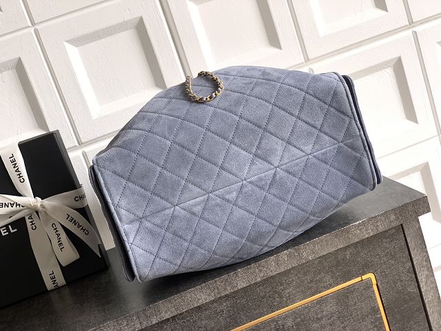 CC original suede calfskin 25 medium handbag AS5311 blue