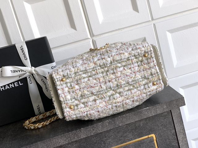 CC original tweed 25 mini handbag AS5631 white