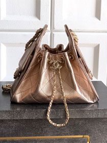 CC original grained calfskin 25 mini handbag AS5631 rose gold