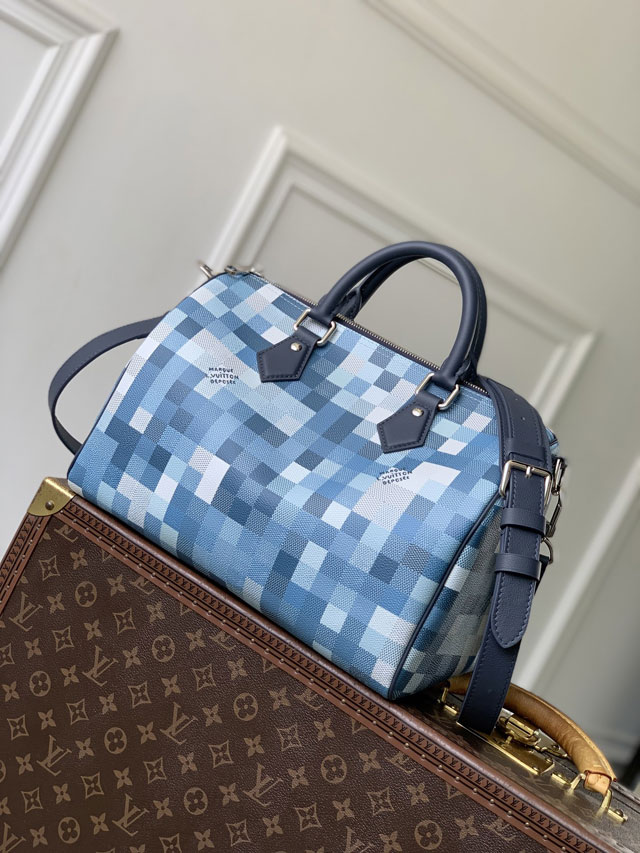 Louis vuitton original damoflage canvas speedy 30 M28977