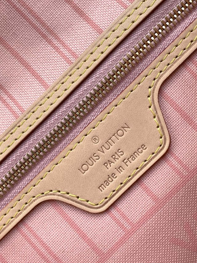 New Louis vuitton original monogram canvas neverfull pm M46979 pink