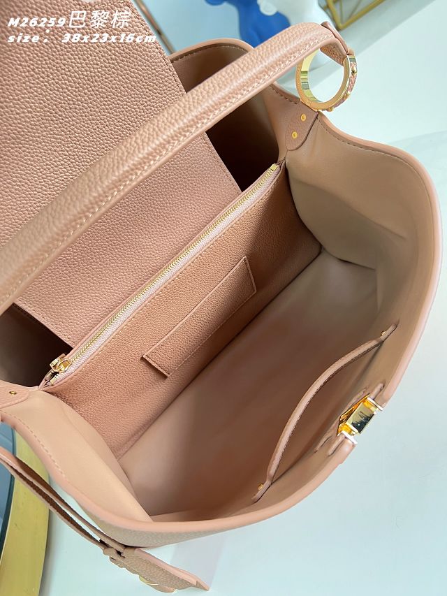 Louis vuitton original calfskin capucines visionnaire GM handbag M26259 brown