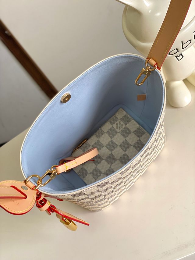 Louis vuitton original damier azur all in BB handbag N40855
