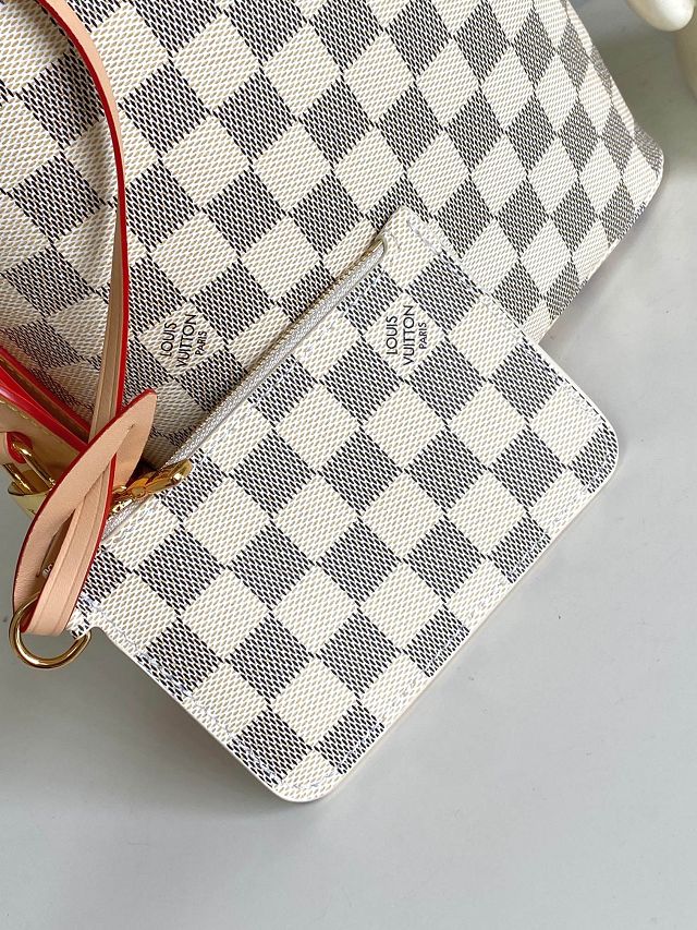 Louis vuitton original damier azur all in BB handbag N40855