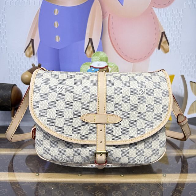 Louis vuitton original damier azur saumur mm N48202