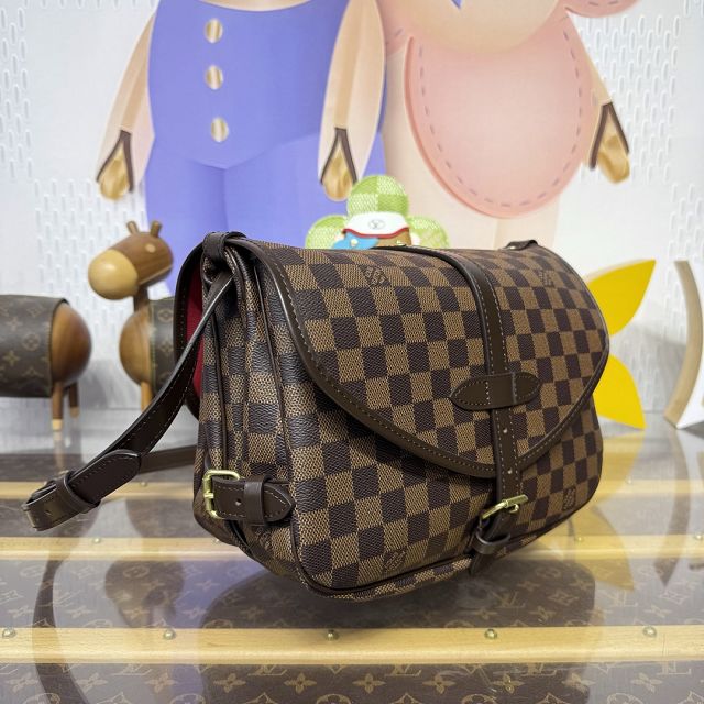 Louis vuitton original damier ebene saumur mm N48080