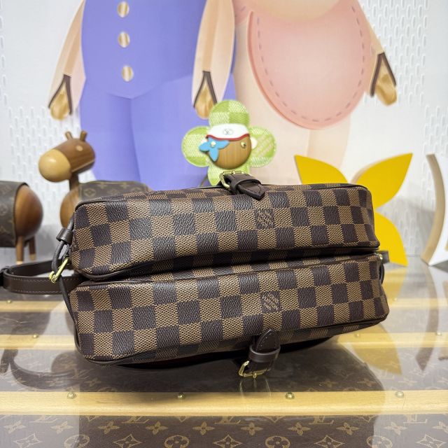 Louis vuitton original damier ebene saumur mm N48080