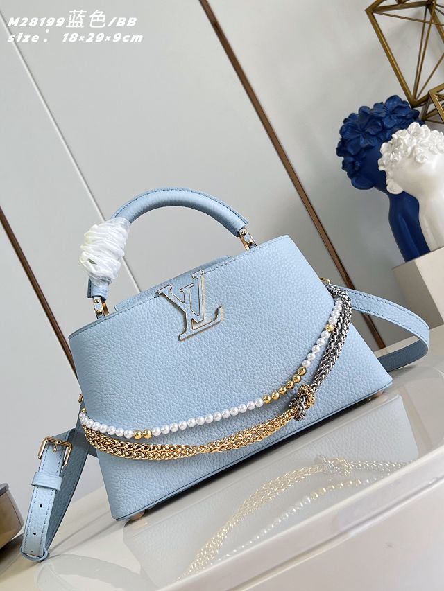 Louis vuitton original calfskin capucines BB M28197