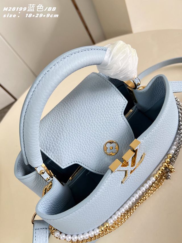 Louis vuitton original calfskin capucines BB M28197