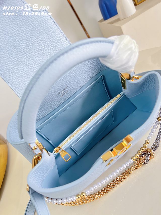Louis vuitton original calfskin capucines BB M28197
