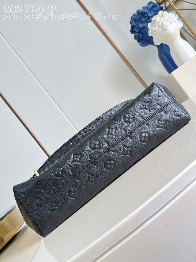 Louis vuitton original calfskin hobo metis M27189 black