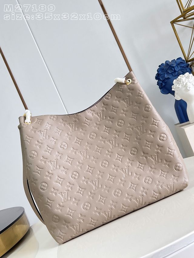 Louis vuitton original calfskin hobo metis M27937 tourterelle