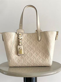 Louis vuitton original calfskin all in one pm handbag M29337 cream