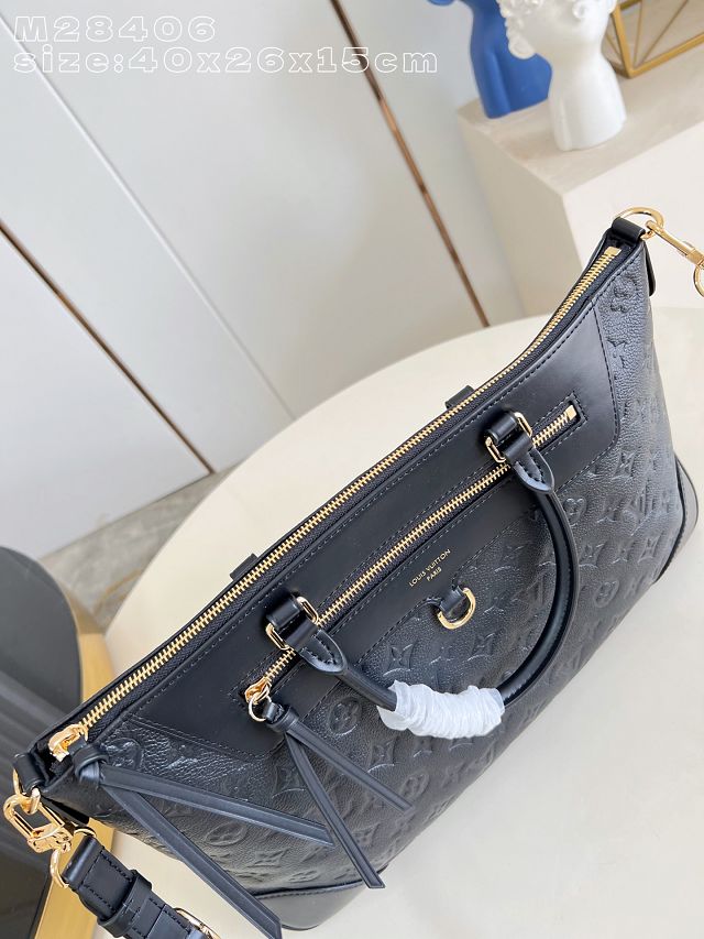 Louis vuitton original calfskin skyline MM handbag M28406 black
