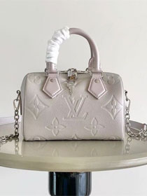Louis vuitton original calfskin speedy 20 M28343 light grey