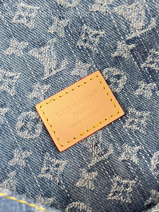 Louis vuitton original denim nano diane M27700 blue