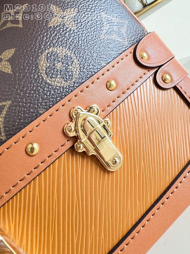 Louis vuitton original monogram canvas speedy 30 trunk M29199