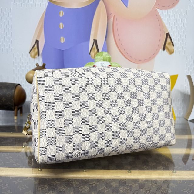 Louis vuitton original damier azur speedy soft 30 N40908 