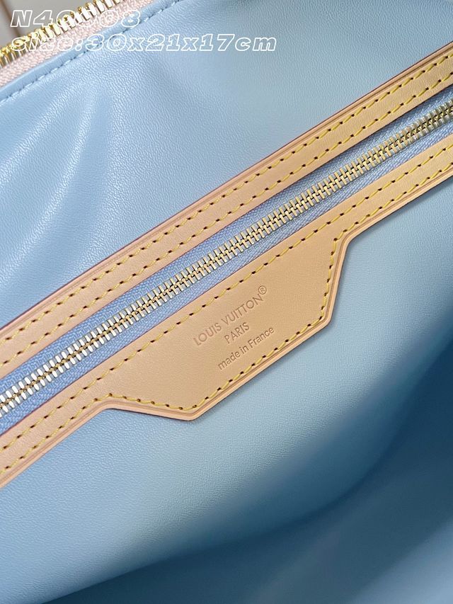 Louis vuitton original damier azur speedy soft 30 N40908 