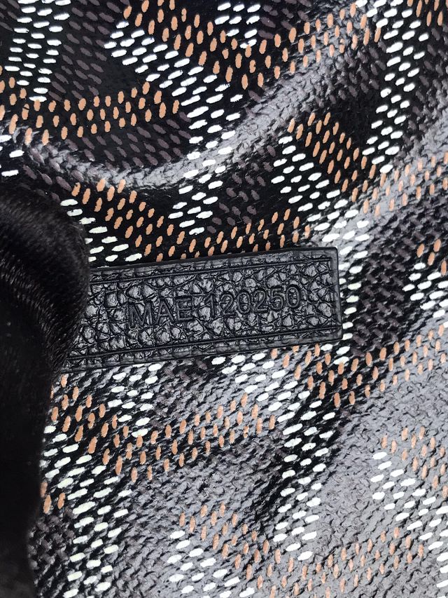 Goyard original canvas hobo boheme mini bag GY0142 black