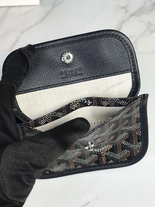 Goyard original canvas hobo boheme mini bag GY0142 black