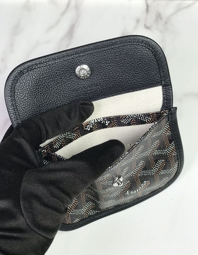 Goyard original canvas hobo boheme mini bag GY0142 black