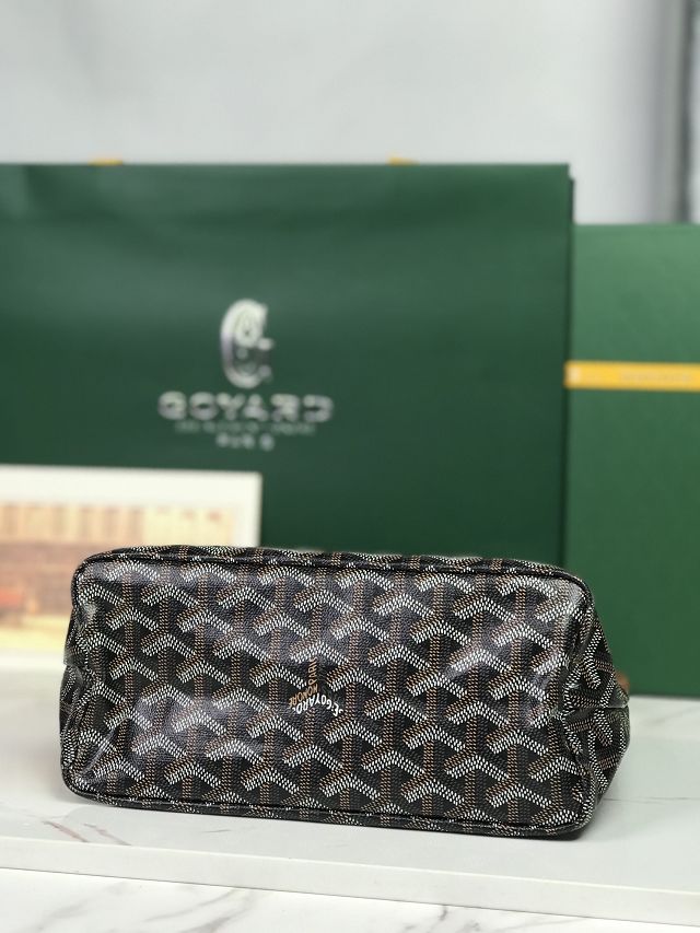 Goyard original canvas hobo boheme mini bag GY0142 black&brown